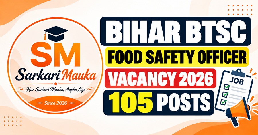 BTSC Food Safety Officer Recruitment 2026