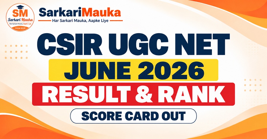 CSIR UGC NET June 2026 Result & Score Card